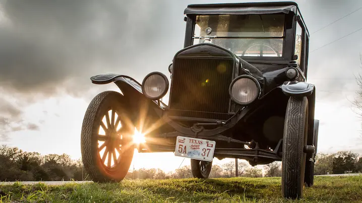 a Ford Model T